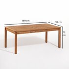 Mesa De Jantar 180cm X93cm X 75cm Traço Stain Jatobá