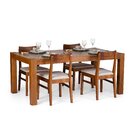 Mesa De Jantar 200x100cm Garapa Rinno Artemobili Garapa