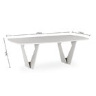 Mesa De Jantar 220x110cm Lavanda