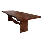 Mesa De Jantar 2m Em Madeira Maciça De Tronco