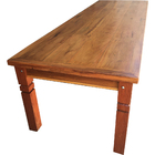 Mesa De Jantar 3 Metros 12 Lugares Madeira Maciça Demolição (