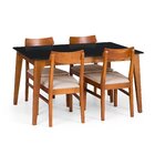 Mesa De Jantar 4 Lugares 160x90cm Club