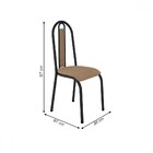 Mesa De Jantar 4 Lugares Bruna Preto/rattan 13420 - Artefamol