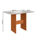 Mesa De Jantar 4 Lugares Caribe Freijó/linho 10080.3 - Indékes
