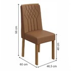 Mesa De Jantar 4 Lugares Celebrare Amêndoa Clean/off White/co