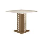 Mesa De Jantar 4 Lugares Dallas Carvalho Off-white