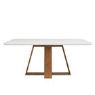 Mesa De Jantar 4 Lugares Davis Freijó Off White