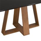 Mesa De Jantar 4 Lugares Davis Freijó Preto Brilho