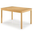 Mesa De Jantar 4 Lugares Madeira Maciça Mandacaru Cabecasa Ma