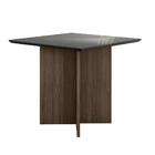 Mesa De Jantar 4 Lugares Napoles Carvalho Grafite