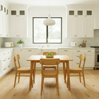 Mesa De Jantar 4 Lugares Quadrada Madeira Mel 100cm Sala Jant