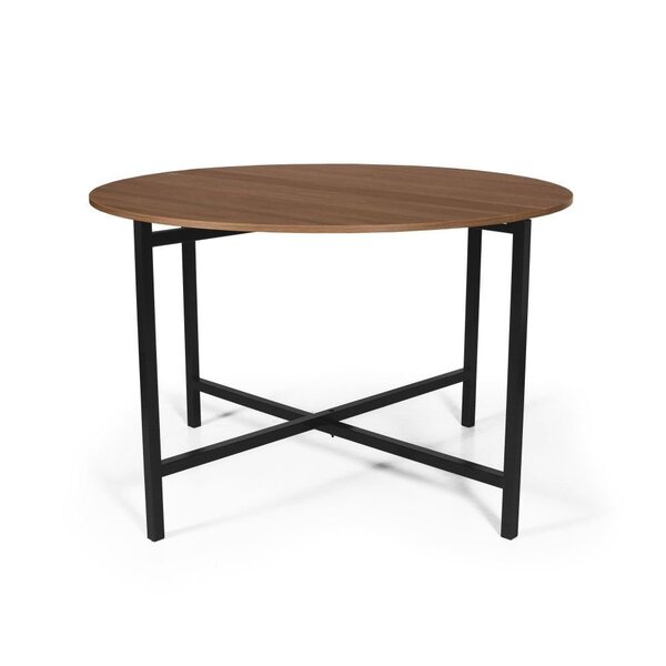 Mesa De Jantar 4 Lugares Redonda Dobrável Prática - Straub We