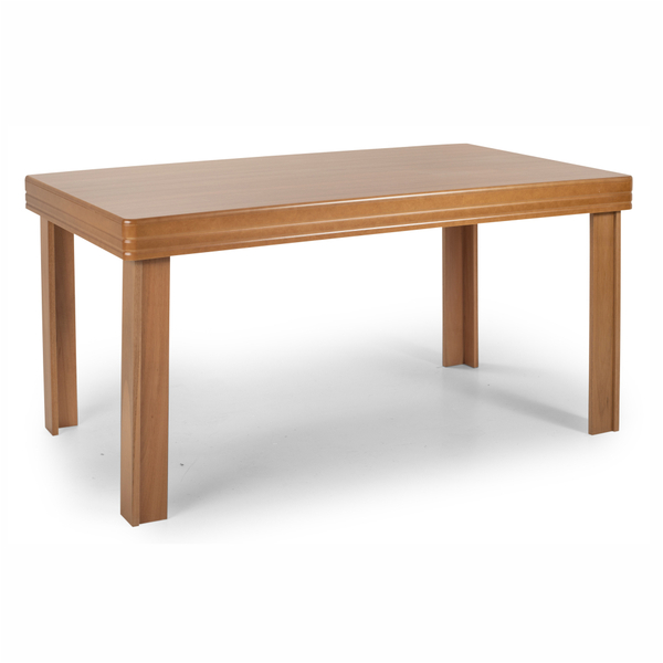 Mesa De Jantar 4 Lugares Retangular 120x80 Em Madeira E Mdf L