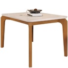 Mesa De Jantar 4 Lugares Retangular 136 Cm - Freijo/off White