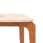 Mesa De Jantar 4 Lugares Retangular 136 Cm - Freijo/off White