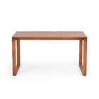 Mesa De Jantar 4 Lugares Retangular Madeira Maciça Craft Gara