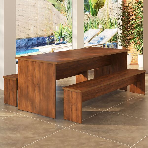 Mesa De Jantar 4 Lugares Salin Seda - Viero Móveis