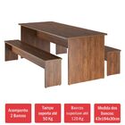 Mesa De Jantar 4 Lugares Salin Seda - Viero Móveis