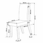 Mesa De Jantar 4 Lugares Squash Mel/blonde/veludo Rosa - Vier