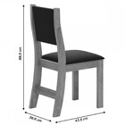 Mesa De Jantar 4 Lugares Terraza Mel/nude - Panorama Móveis