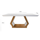 Mesa De Jantar 6 Cadeiras Retangular Rufato Alvorada Londrina