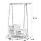 Mesa De Jantar 6 Lugares 1.8 Detroit Off White/nature - Tebar