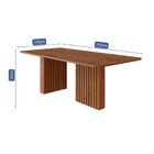 Mesa De Jantar 6 Lugares 210cm Retangular Ester Cinamomo