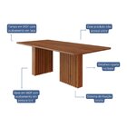 Mesa De Jantar 6 Lugares 210cm Retangular Ester Cinamomo