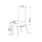 Mesa De Jantar 6 Lugares Americana Mel/off White/veludo Pastel