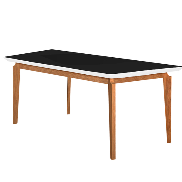 Mesa De Jantar 6 Lugares Branco 1,4m X 1,4m - Zotz