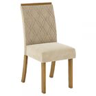 Mesa De Jantar 6 Lugares Carol Nature/off White/linho - Bci M