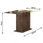 Mesa De Jantar 6 Lugares Kim Zara Dover/malta - Viero Móveis