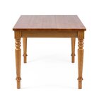 Mesa De Jantar 6 Lugares Madeira Maciça 160cm Amarílis  Mel