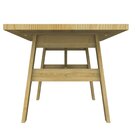 Mesa De Jantar 6 Lugares Madeira Maciça Farm Artemobili Carva