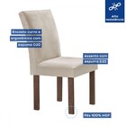 Mesa De Jantar 6 Lugares Montreal Com Vidro Chocolate/off Whi