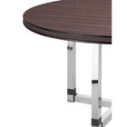 Mesa De Jantar 6 Lugares Redonda 137cm Toronto Novabras Ameix