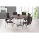 Mesa De Jantar 6 Lugares Redonda 137cm Toronto Novabras Ameix