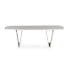 Mesa De Jantar 6 Lugares Retangular Tampo Mdf Linha Lavanda