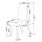 Mesa De Jantar 6 Lugares Squash Mel/blonde/nude - Viero Móveis