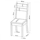 Mesa De Jantar 6 Lugares Volei  Mel/blonde/v.pérola - Viero M