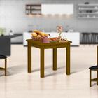 Mesa De Jantar 88cm Madeira Maciça Para 2 Lugares Imbuia Shop