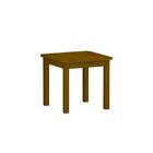 Mesa De Jantar 88cm Madeira Maciça Para 2 Lugares Imbuia Shop