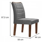 Mesa De Jantar 8 Lugares Nápoles/genova Com Vidro Chocolate/o