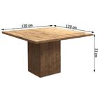 Mesa De Jantar 8 Lugares Voal Dover/cobre - Mobilarte Móveis