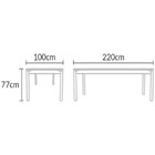 Mesa De Jantar 8 Lugares Voss  Oregon