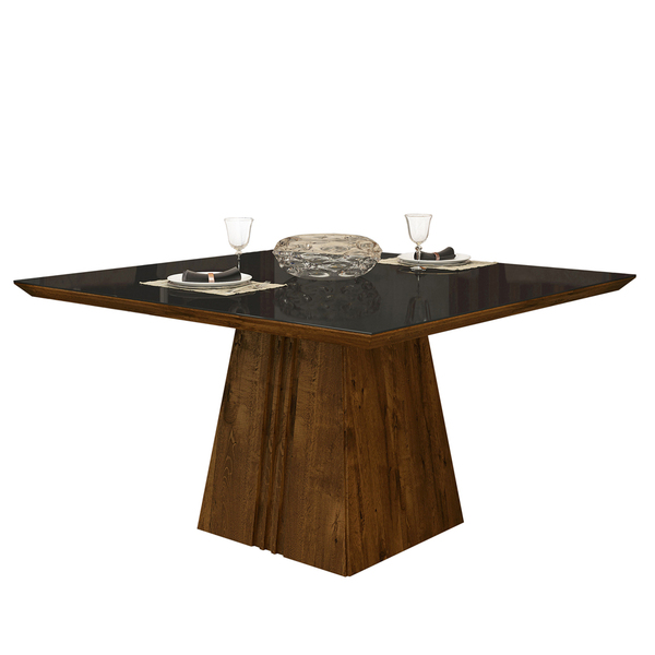 Mesa De Jantar  Sem Cadeiras Quadrada De 8 Lugares 140x140 Pa