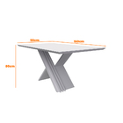 Mesa De Jantar Alana 160 Cm Imbuia - D'rossi