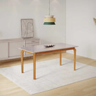 Mesa De Jantar Alegra 160x80 Com 6 Cadeiras Jade Encosto Tela