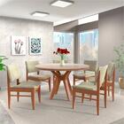 Mesa De Jantar Amelia 1,37x1,37 Vidro