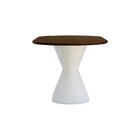 Mesa De Jantar Apollo Tampo Oblongo 180x90cm Branco/amêndoa